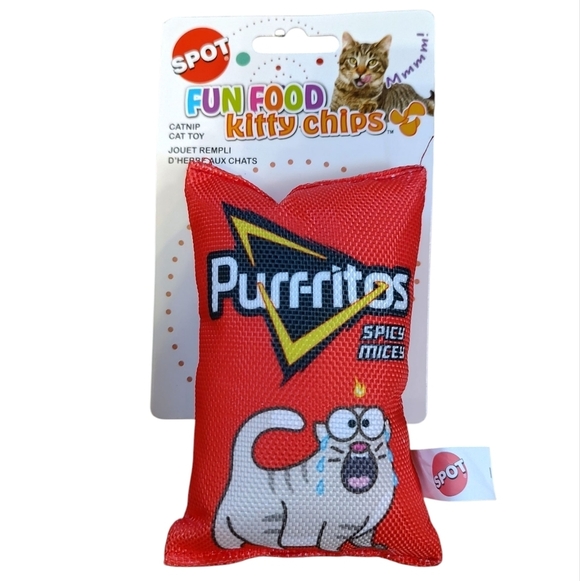 spot Other - Purr-ritos Kitty Chips Cat Toy